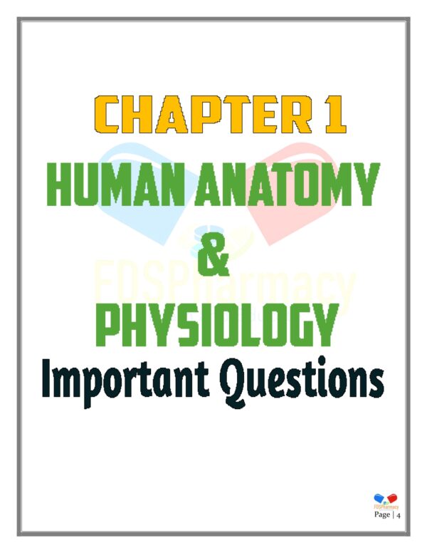 Human Anatomy and Physiology Important Questions - Image 4