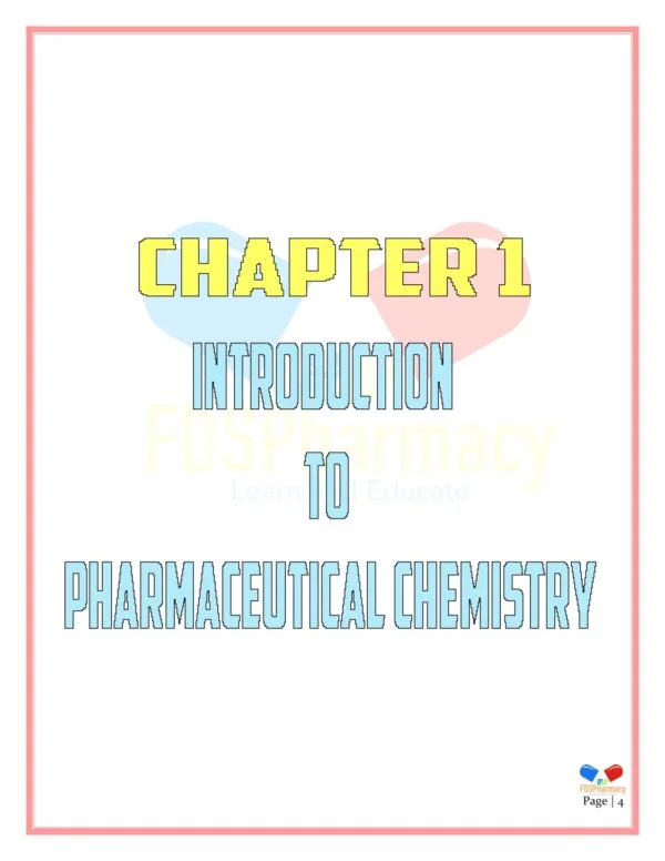 Pharmaceutical Chemistry Notes - Image 4