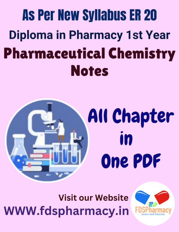 Pharmaceutical Chemistry Notes