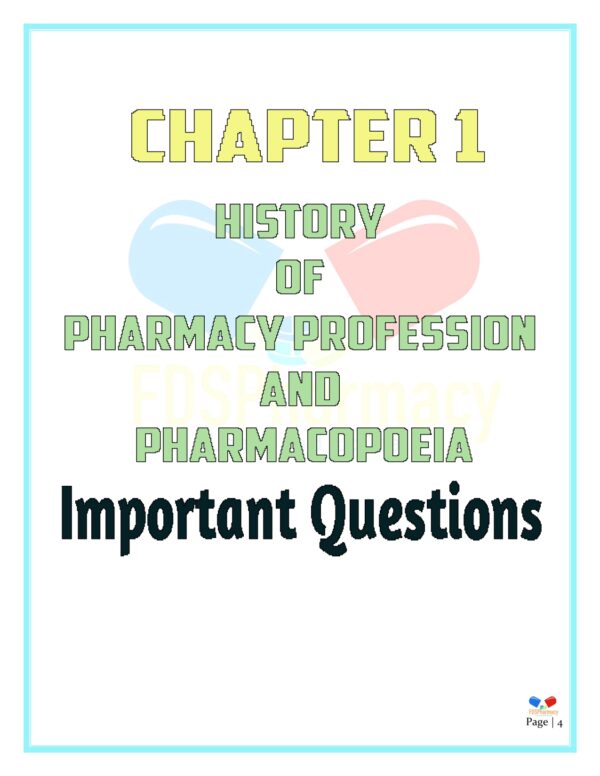 Pharmaceutics Important Questions - Image 4