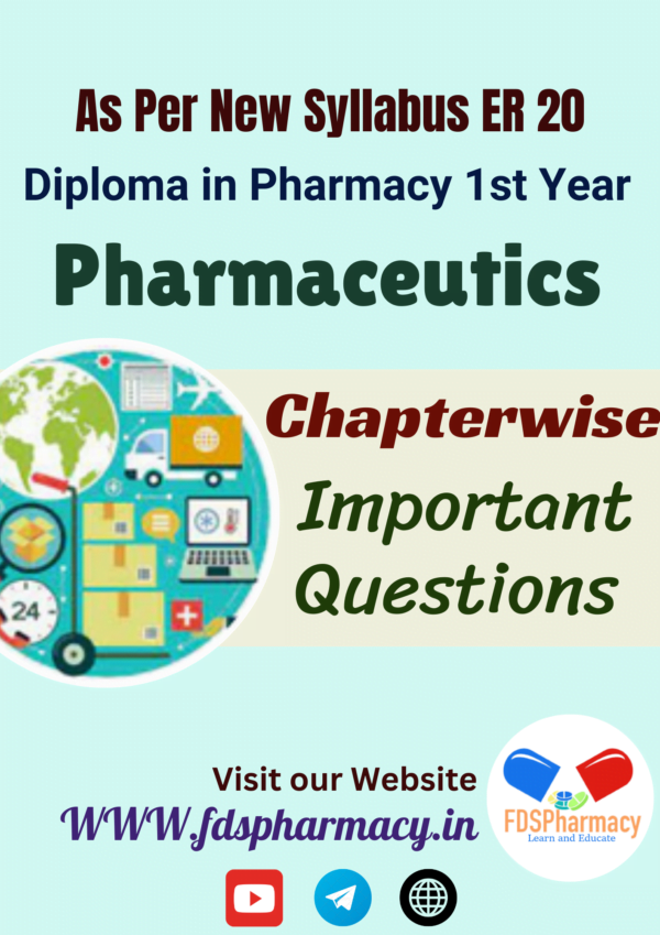 Pharmaceutics Important Questions