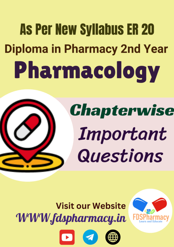 Pharmacology Important Questions