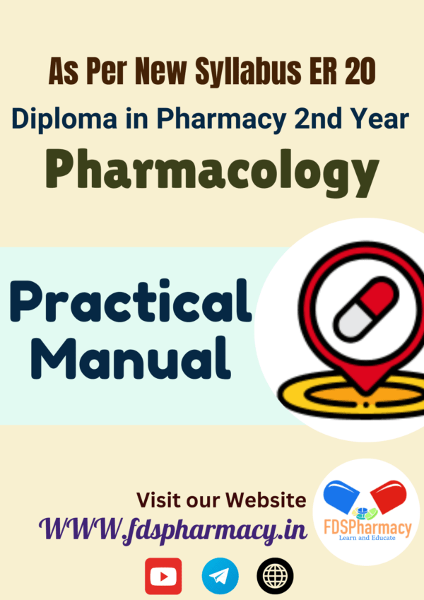 Pharmacology Practical Manual