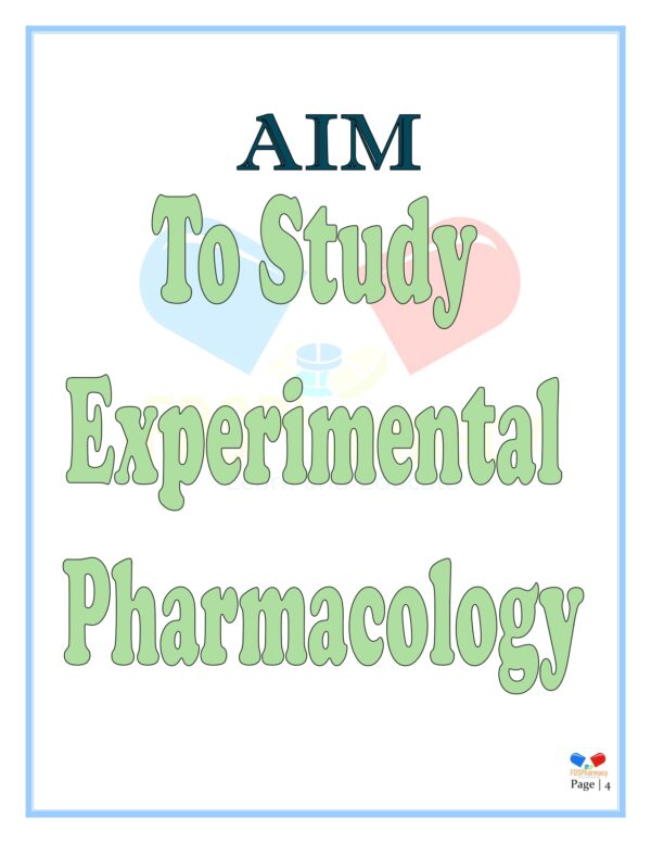 Pharmacology Practical Manual - Image 4