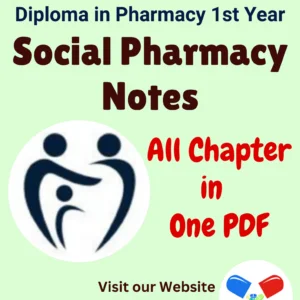 Social Pharmacy Notes