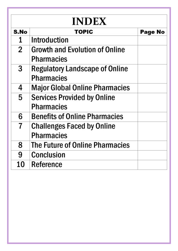 Global Overview of Online Pharmacies Assignment - Image 3