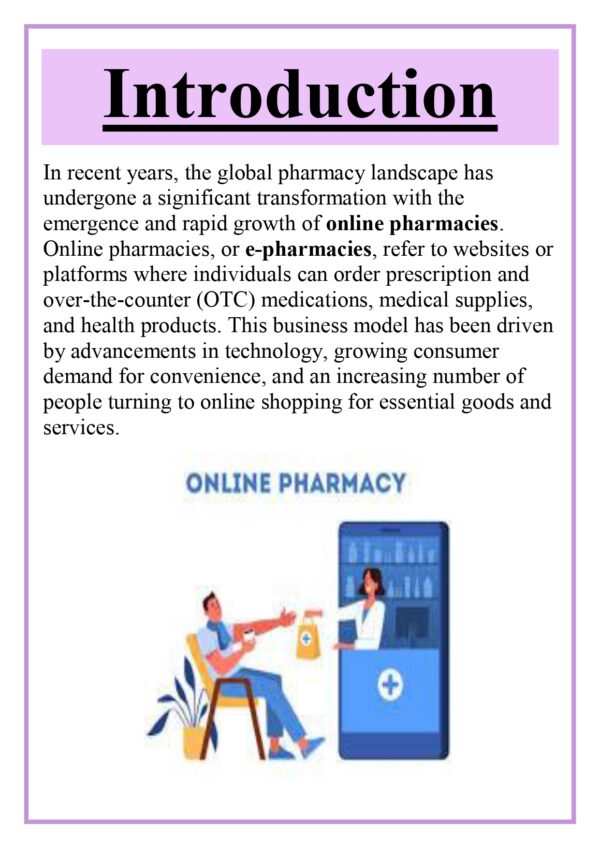 Global Overview of Online Pharmacies Assignment - Image 4
