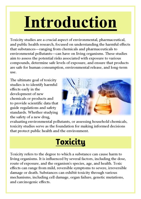 Introduction to Toxicity Studies Assignment - Image 4