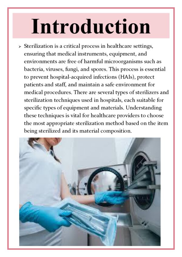 Various types of sterilizers and sterilization techniques used in hospitals Assignment - Image 4