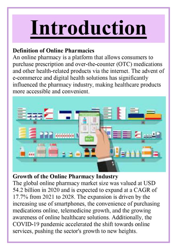 Overview on the operations and marketing strategies of various online pharmacies Assignment - Image 4