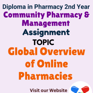 Global Overview of Online Pharmacies Assignment