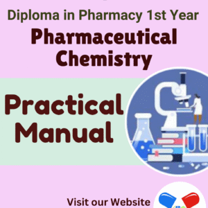 Pharmaceutical Chemistry Practical Manual