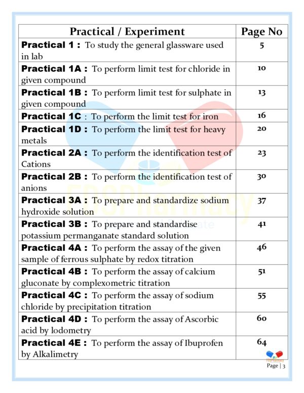 D.Pharmacy 1st Year Practical Manual - Image 11