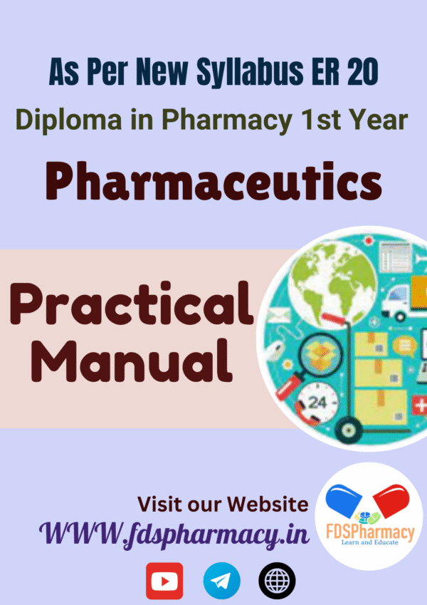 D.Pharmacy 1st Year Practical Manual - Image 2