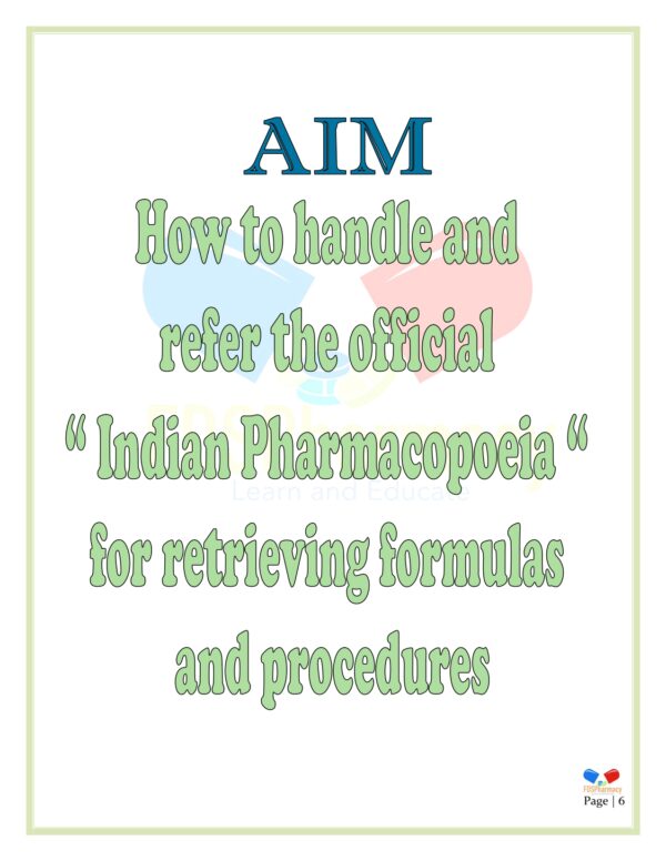 D.Pharmacy 1st Year Practical Manual - Image 7