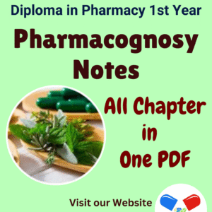 Pharmacognosy Notes