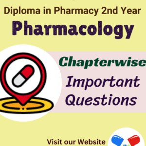 Pharmacology Important Questions