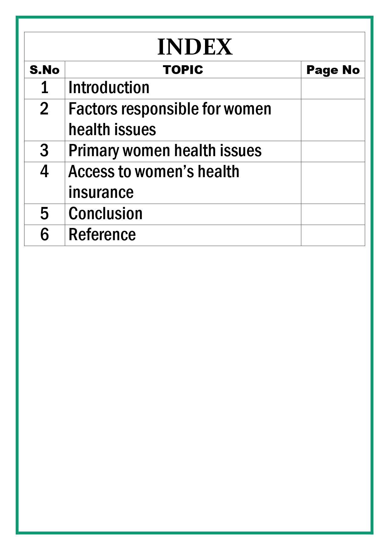 An overview of Women’s Health Issues Assignment - Image 5