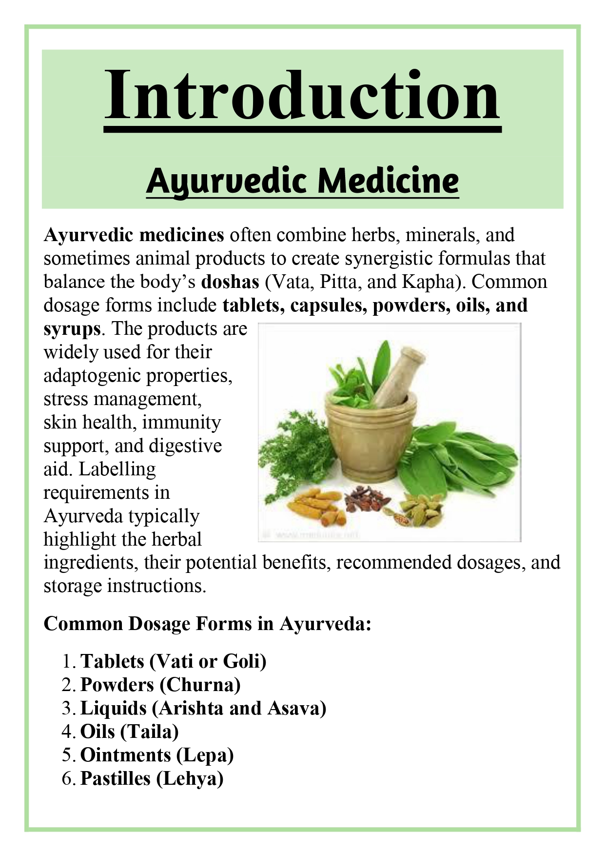 Market preparations of various dosage forms of Ayurvedic, Unani, Siddha, Homeopathic (Classical and Proprietary), indications, and their labelling requirements Assignment - Image 6