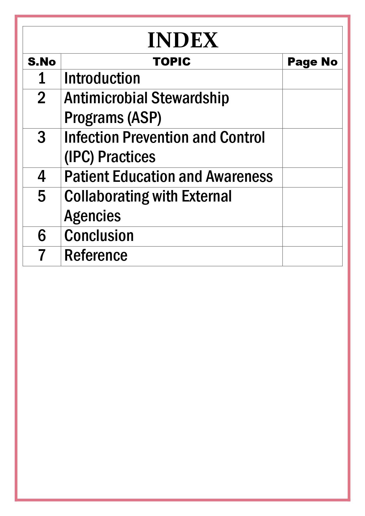 Measures to be taken in hospitals to minimize Antimicrobial Resistance Assignment - Image 5
