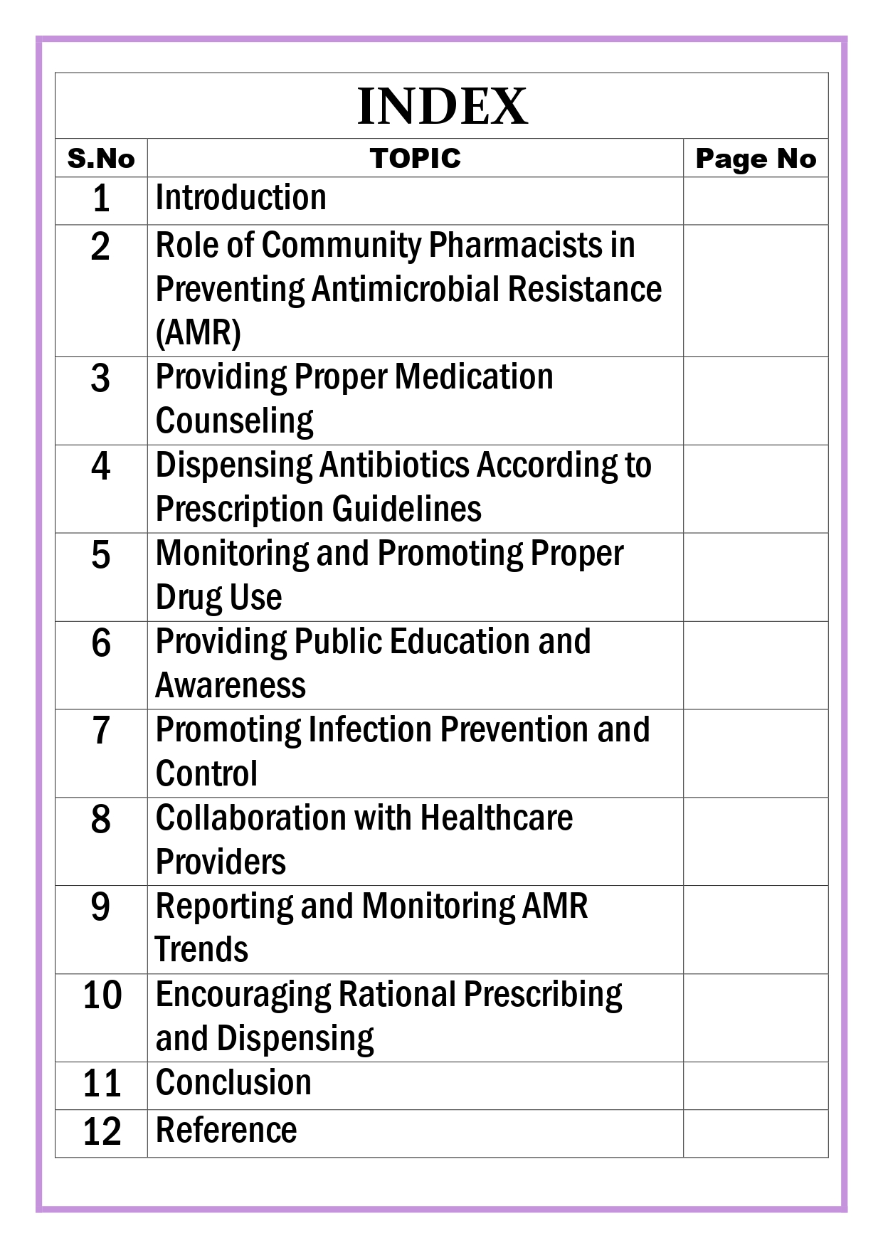 Role of Community Pharmacists in preventing Antimicrobial Resistance Assignment - Image 5