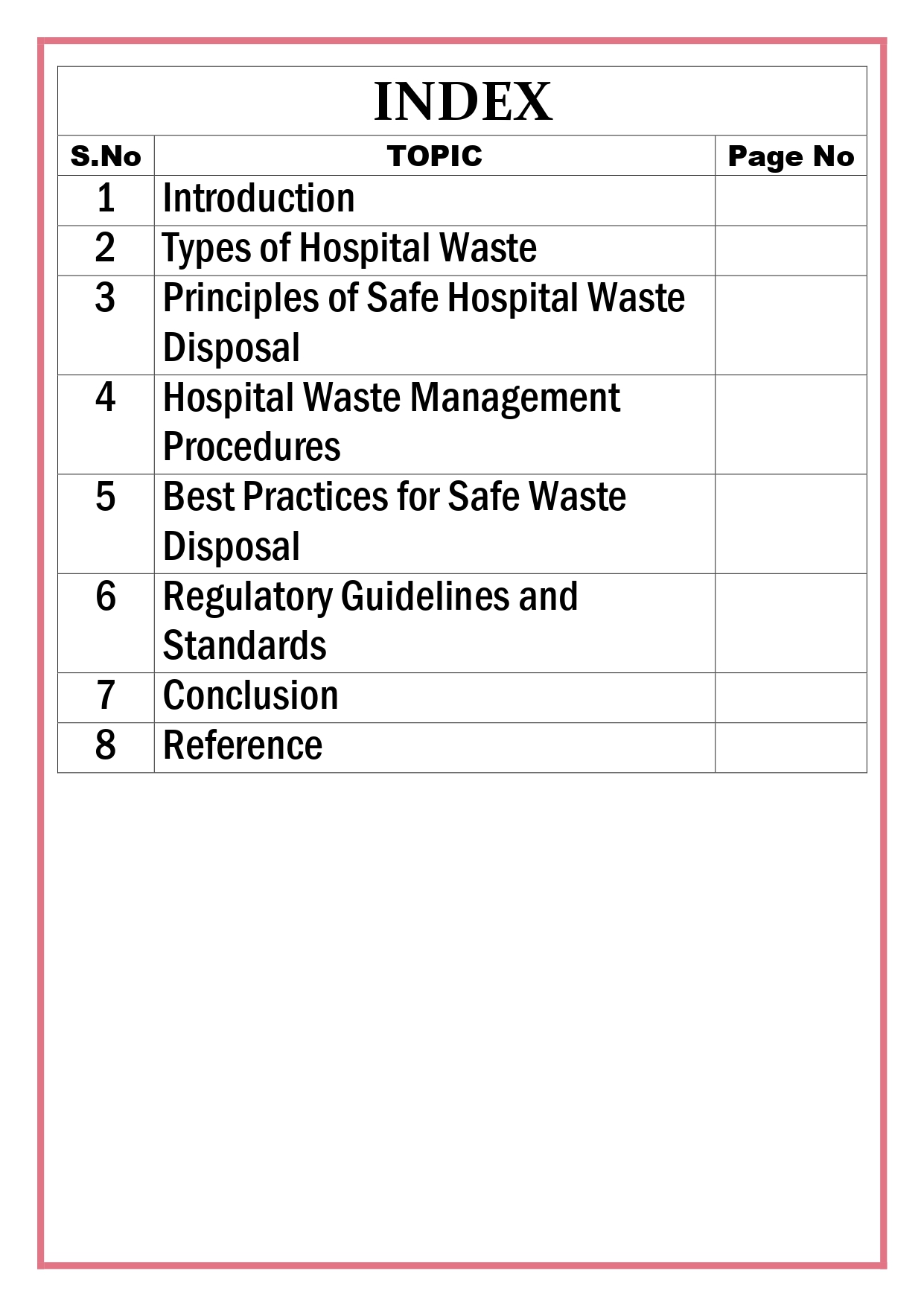 Safe waste disposal of hospital waste Assignment - Image 5