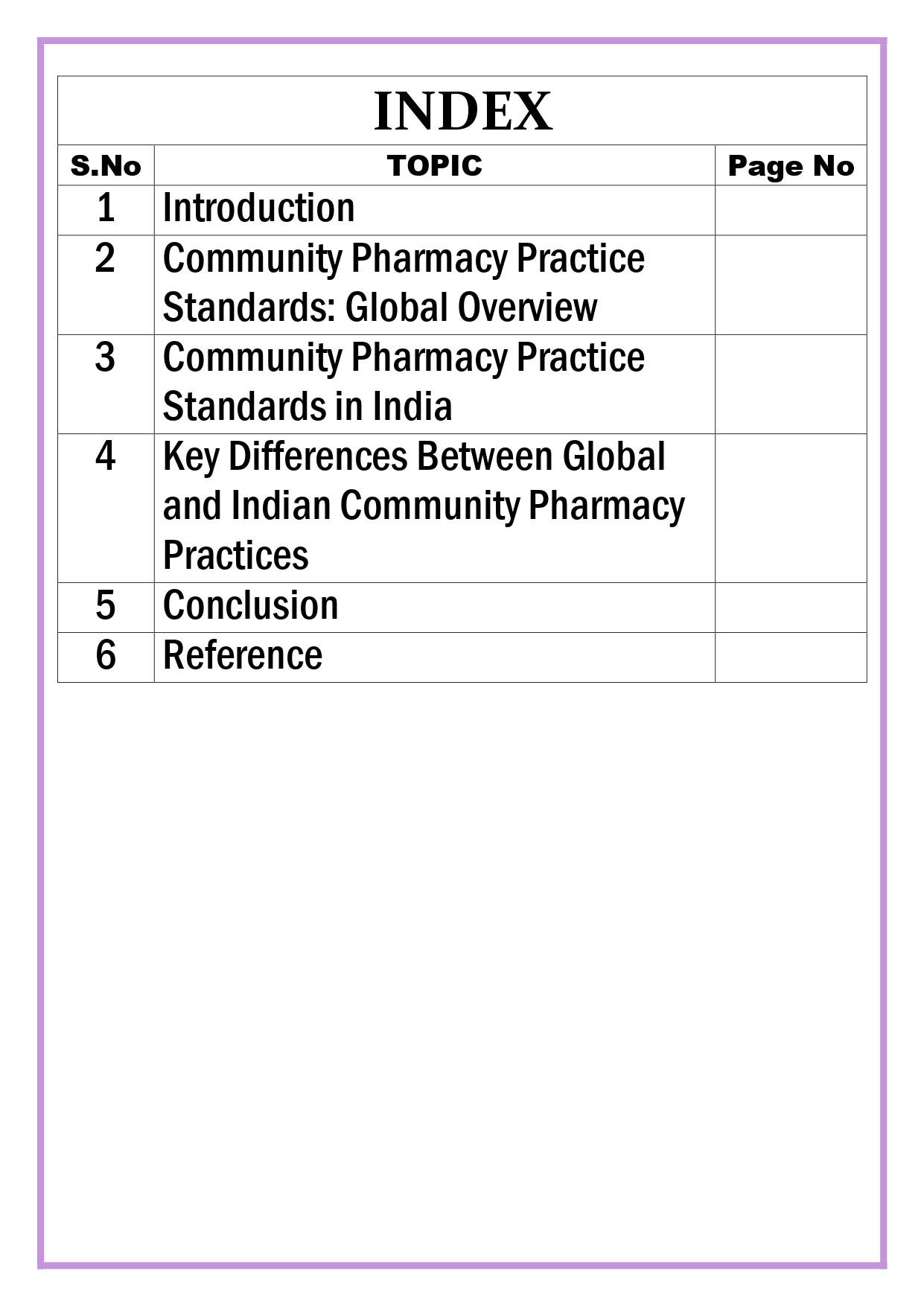 Community Pharmacy Practice Standards: Global Vs. Indian Scenario Assignment - Image 5