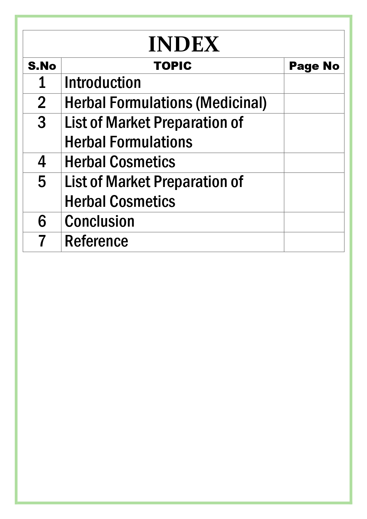 Market preparations of various herbal formulations and herbal cosmetics, indications, and their labelling requirements Assignment - Image 5