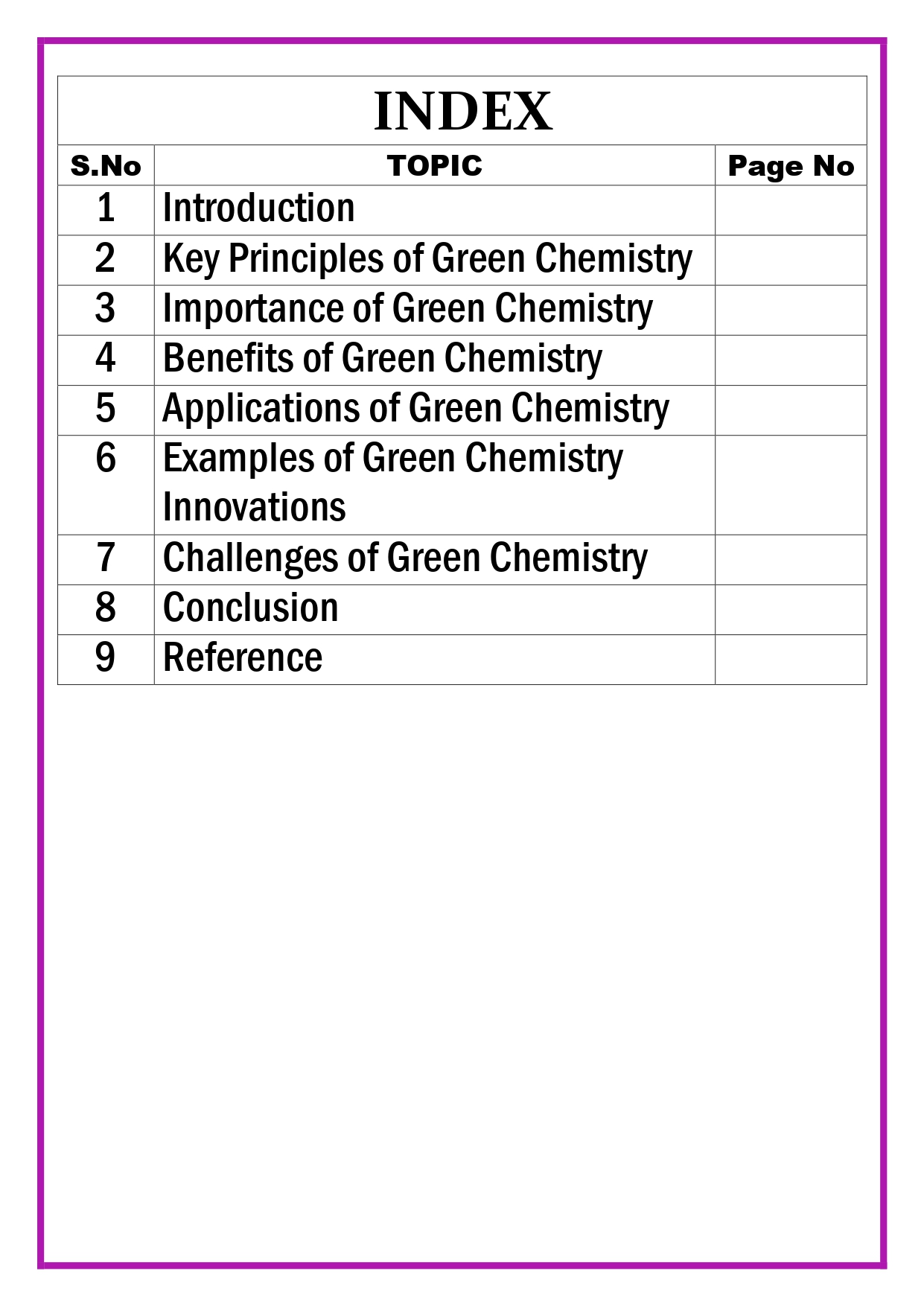 Overview on Green Chemistry Assignment - Image 5