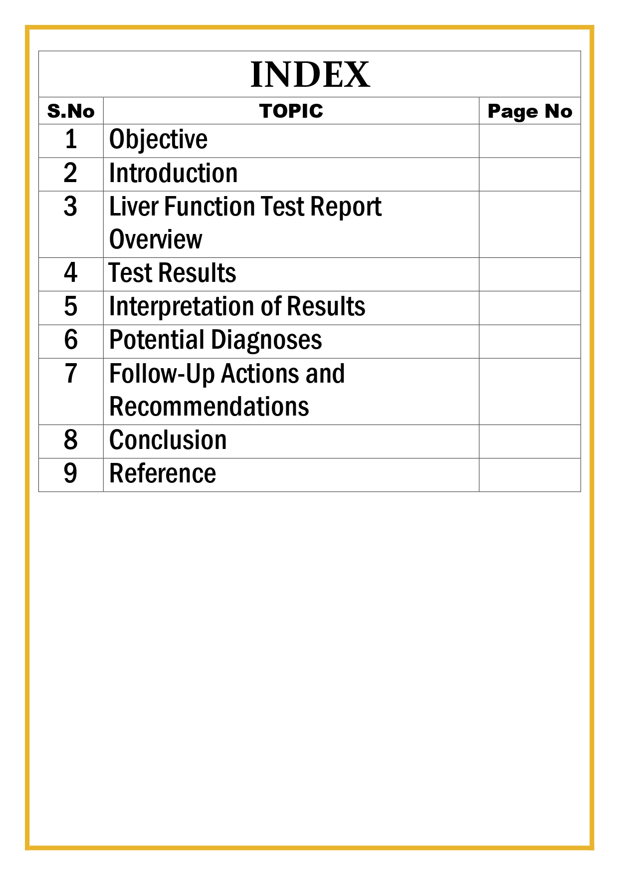 The students shall be asked to submit written assignments on Various Pathology Lab Reports (Liver Function Test (LFT)) Assignment - Image 5