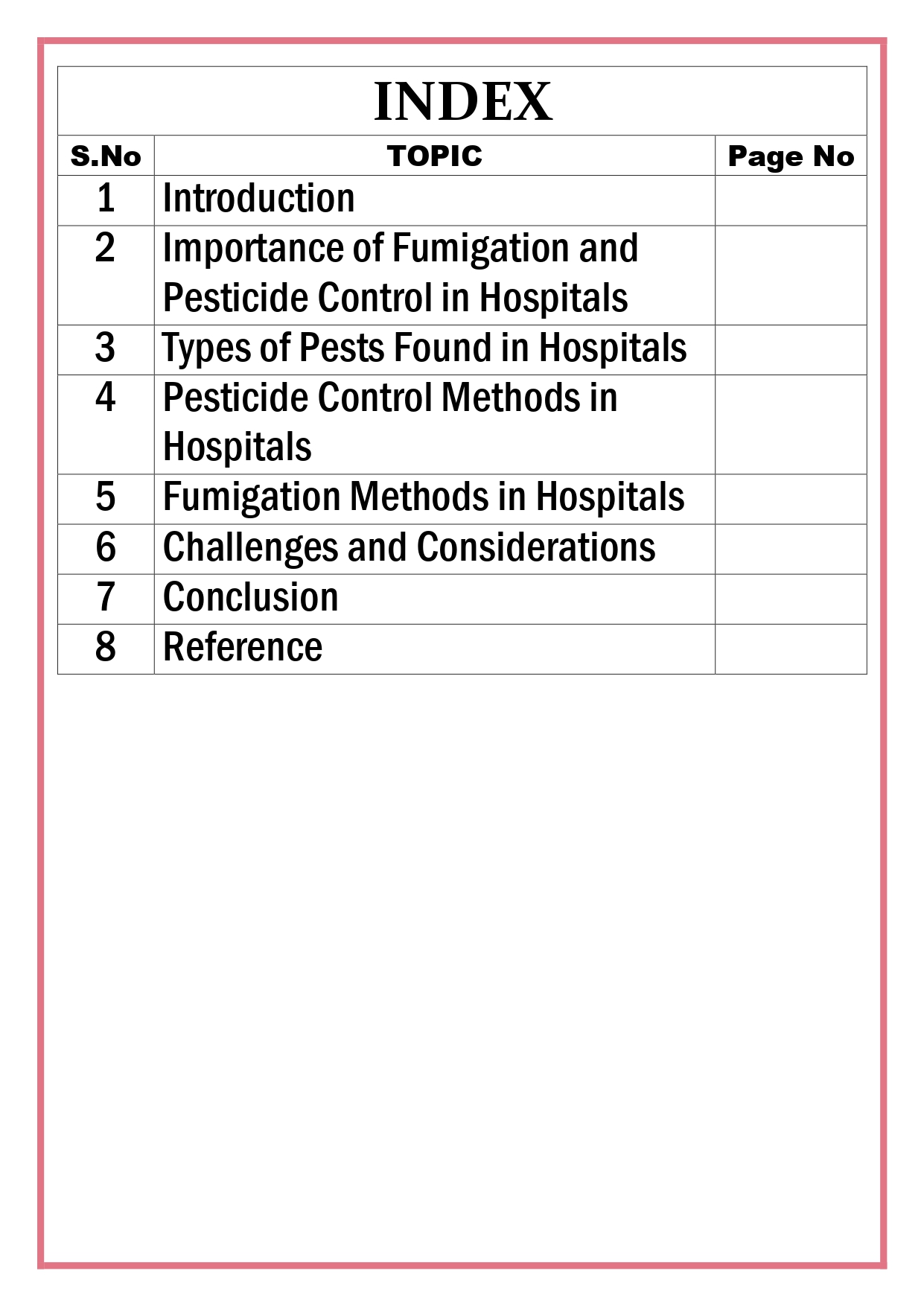 Fumigation and pesticide control in hospitals Assignment - Image 5