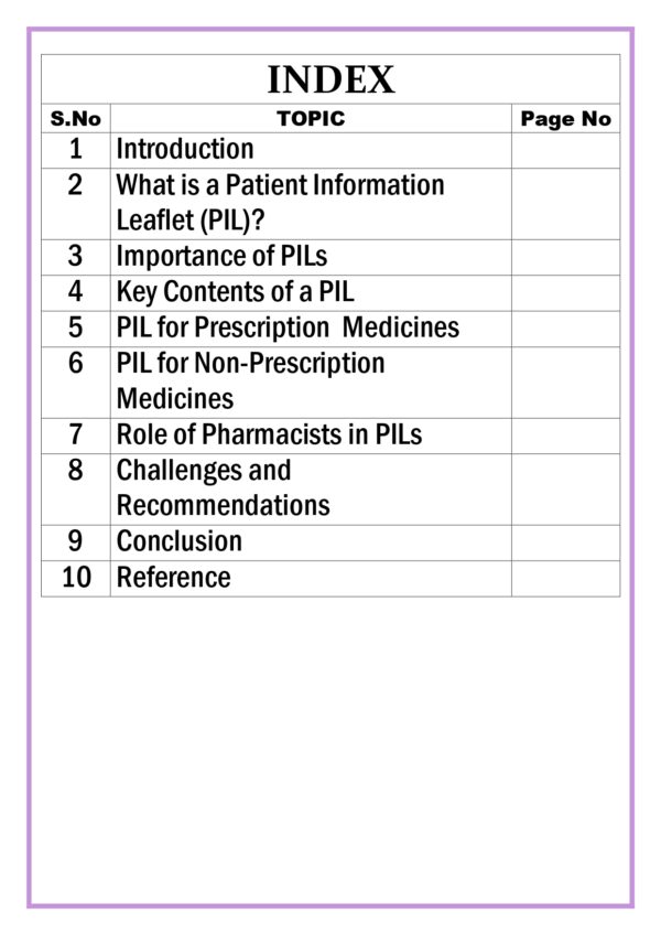 Patient Information Leaflet for prescription / non-prescription medicines Assignment - Image 5