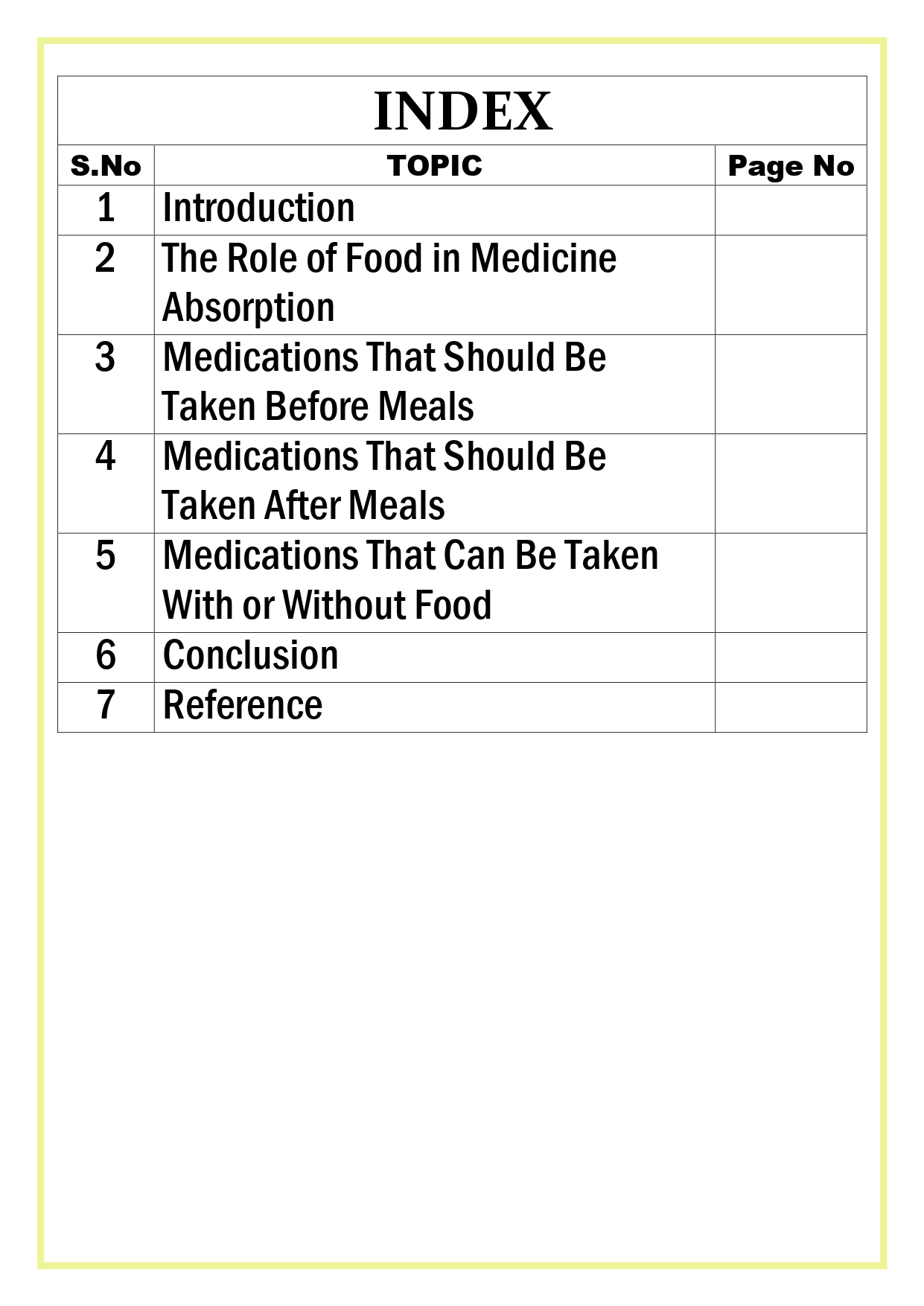 Medicines and meals: Before or After food Assignment - Image 5