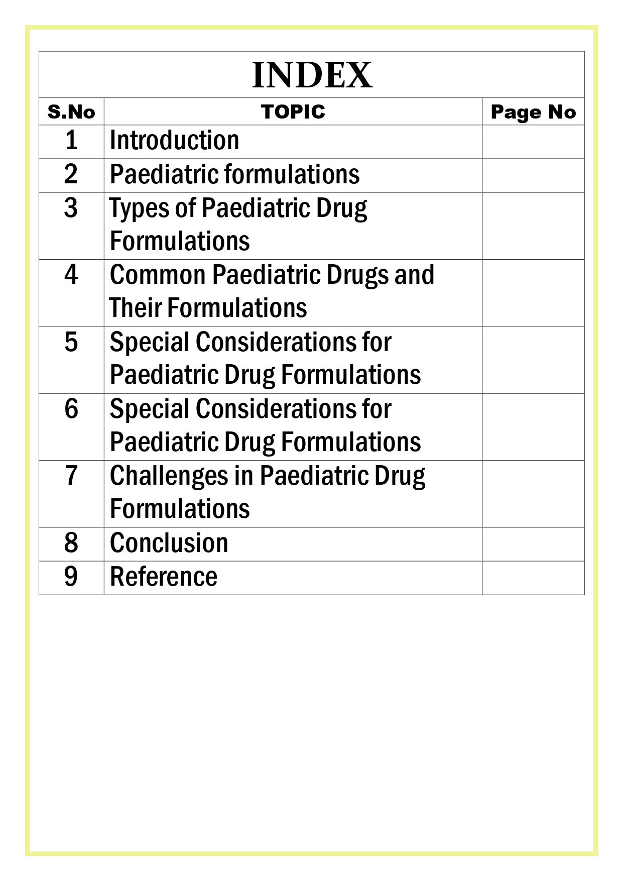 Drugs available as paediatric formulations Assignment - Image 5