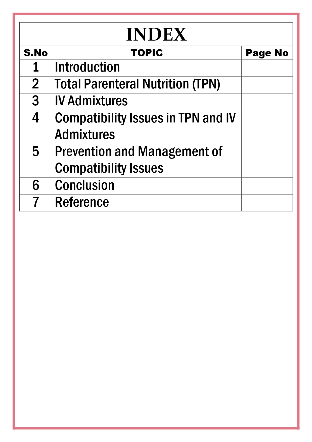 Total parenteral nutrition and IV admixtures and their compatibility issues Assignment - Image 5