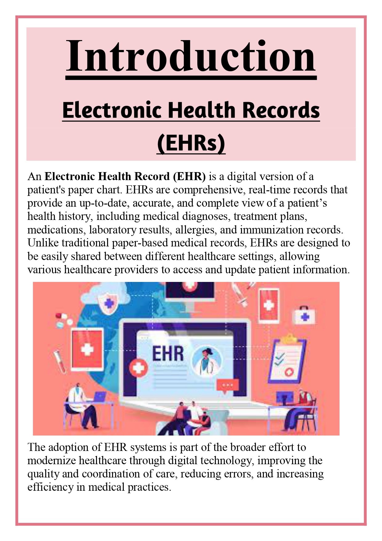 Concept of electronic health records Assignment - Image 6