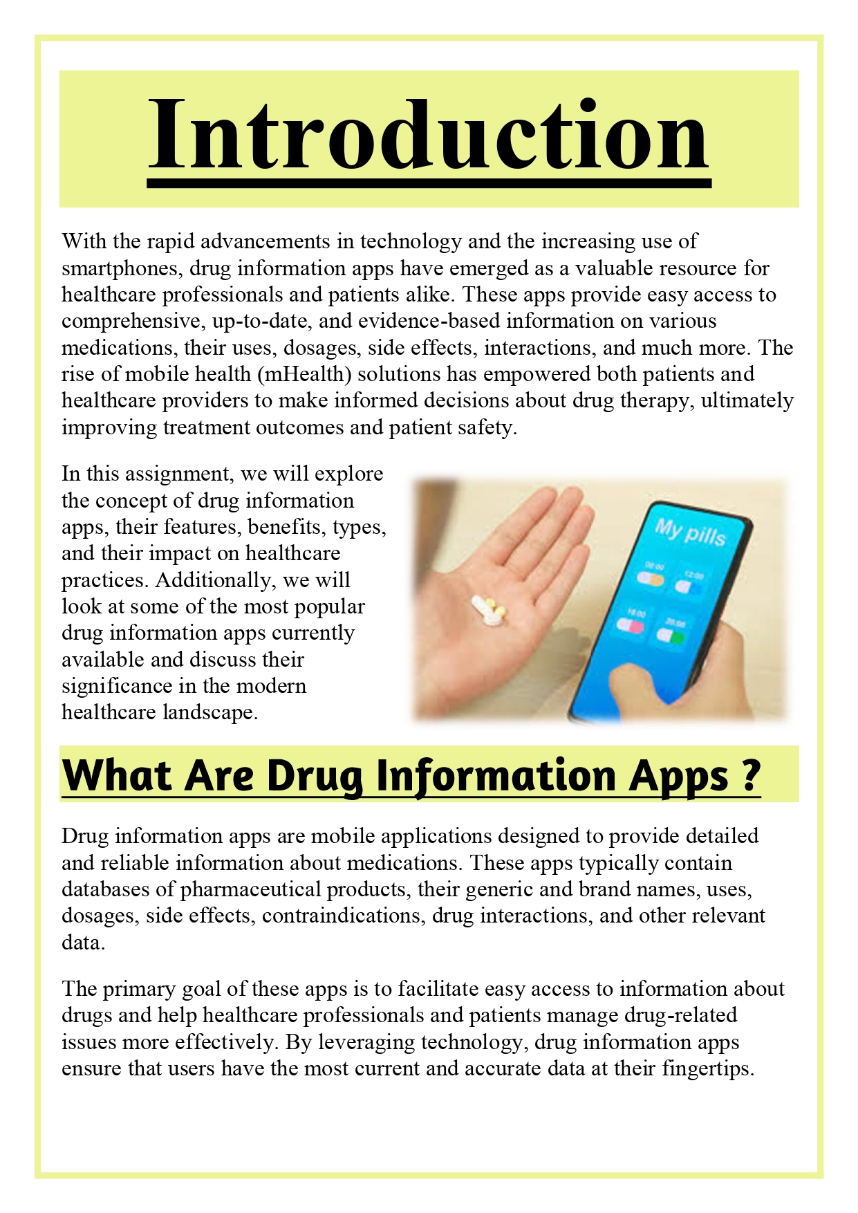 Drug information apps Assignment - Image 6