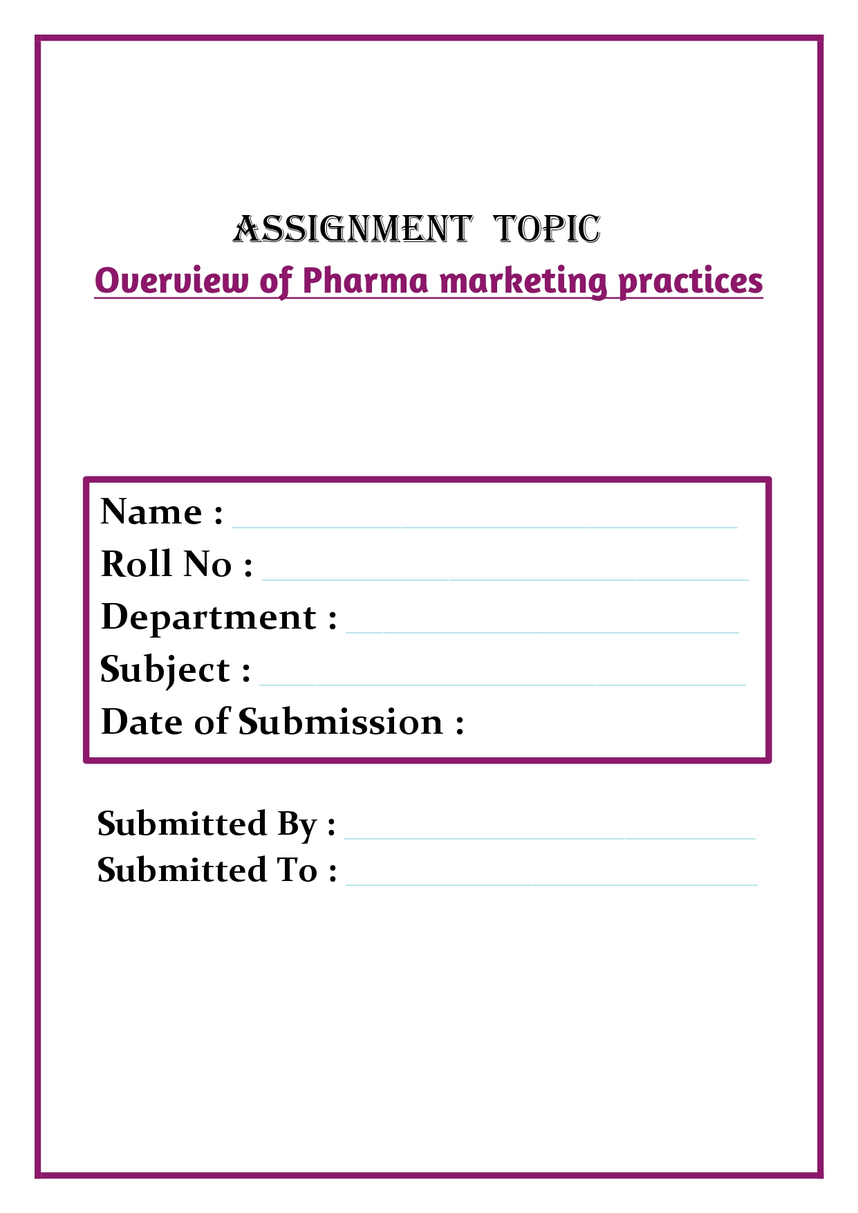 Overview of Pharma marketing practices Assignment - Image 4