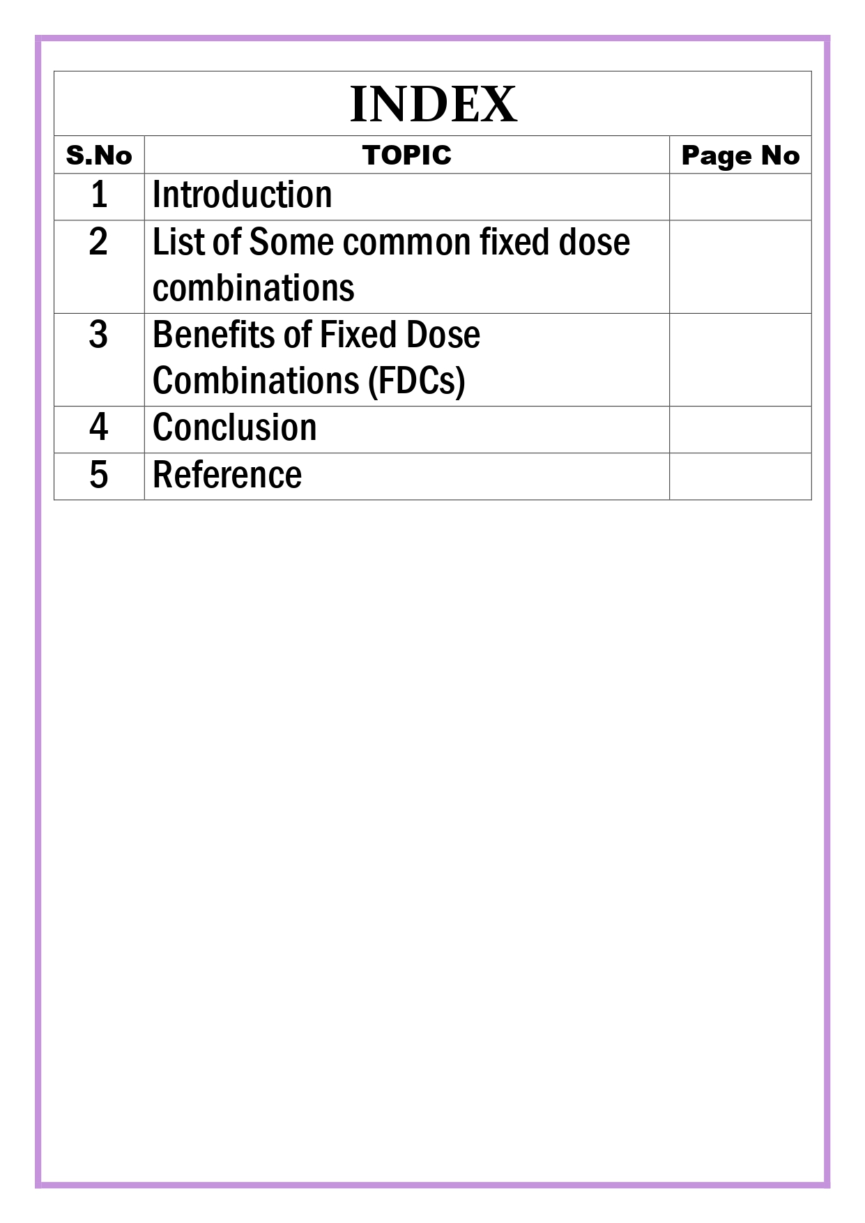 Overview on the common fixed dose combinations Assignment - Image 5