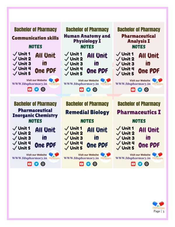 Pharmaceutical Analysis I All Unit Notes - Image 3