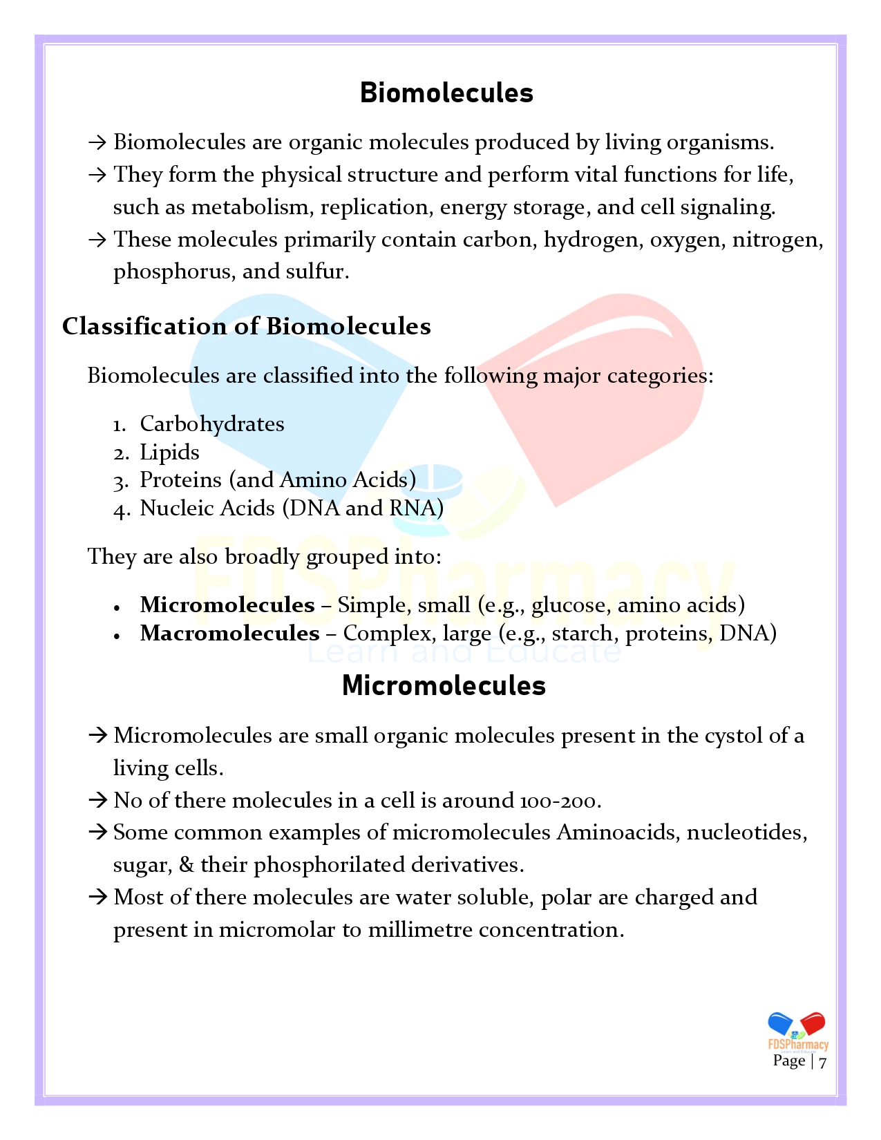 Biochemistry All Unit Notes - Image 7