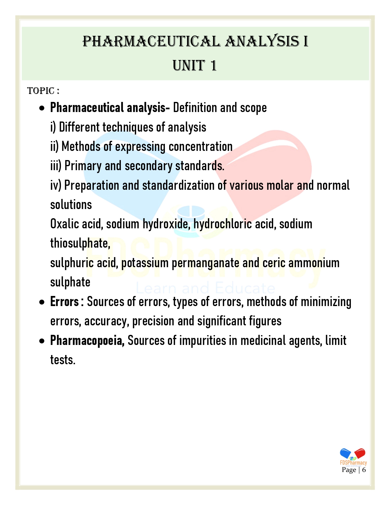 B.Pharmacy 1st Semester Notes - Image 14