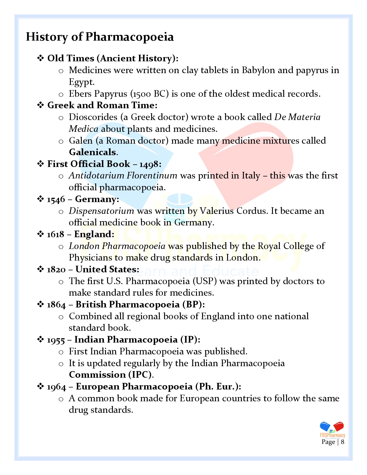 B.Pharmacy 1st Semester Notes - Image 21