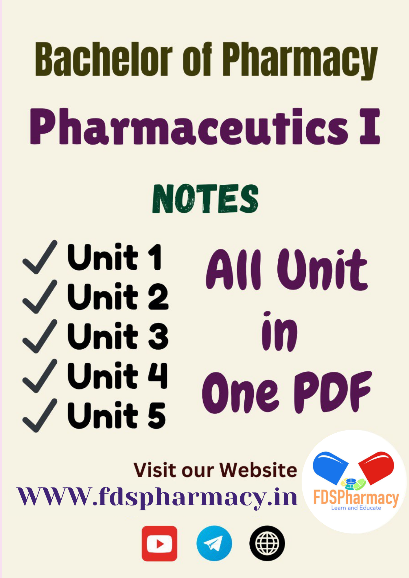 B.Pharmacy 1st Semester Notes - Image 22