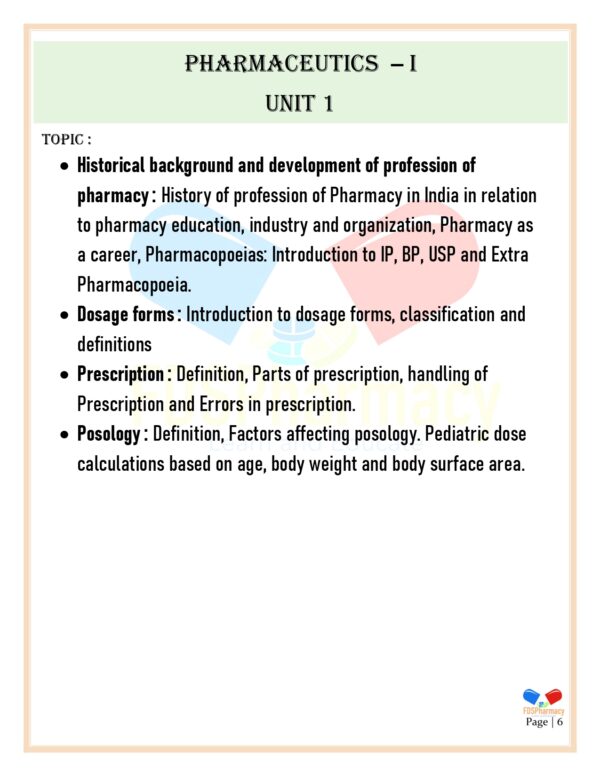 B.Pharmacy 1st Semester Notes - Image 23