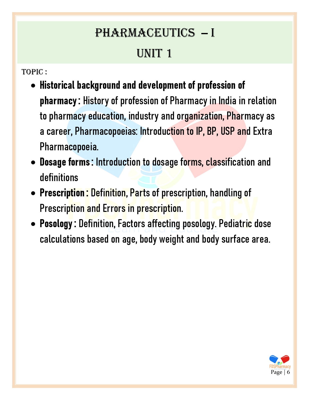 B.Pharmacy 1st Semester Notes - Image 23