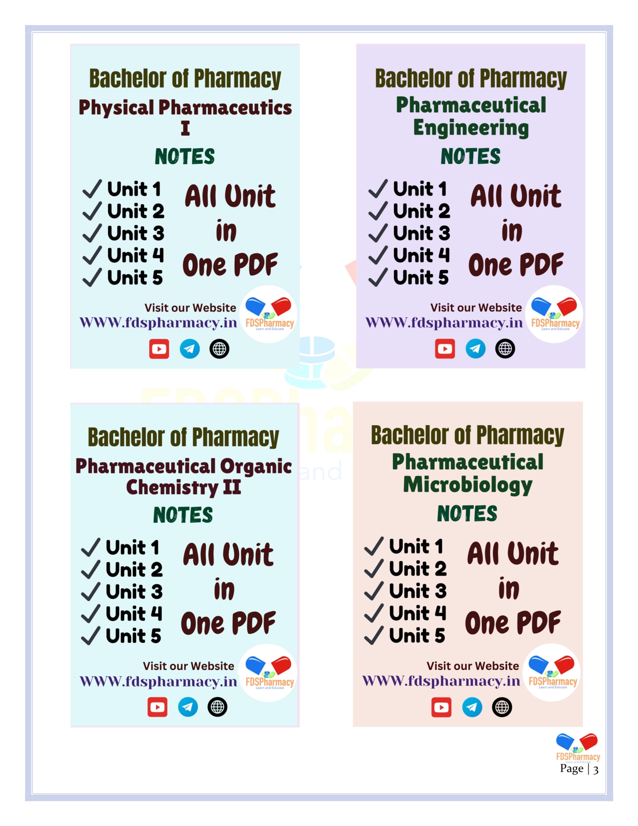 Pharmaceutical Organic Chemistry - II All Unit Notes - Image 3