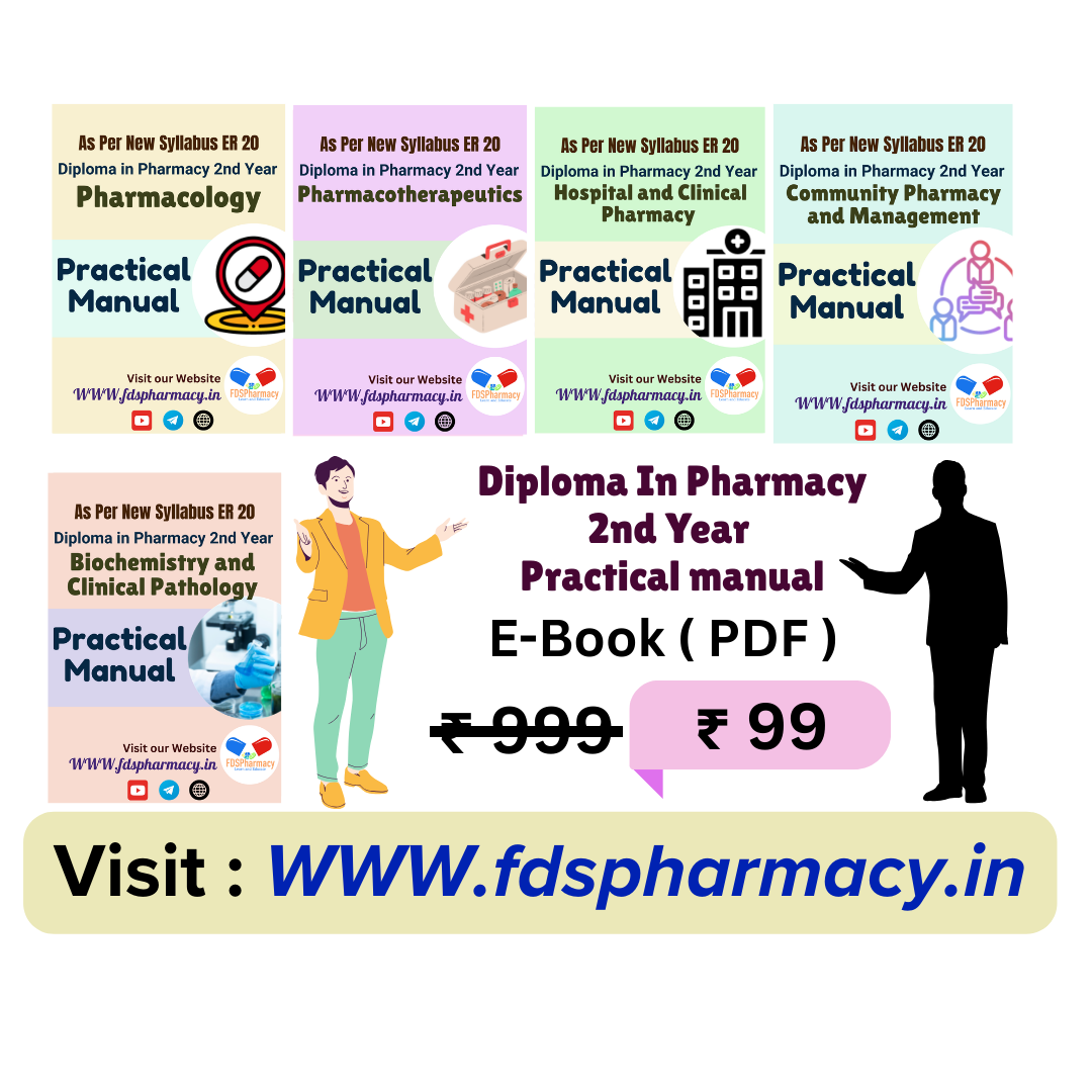 D.Pharmacy 2nd Year Practical Manual